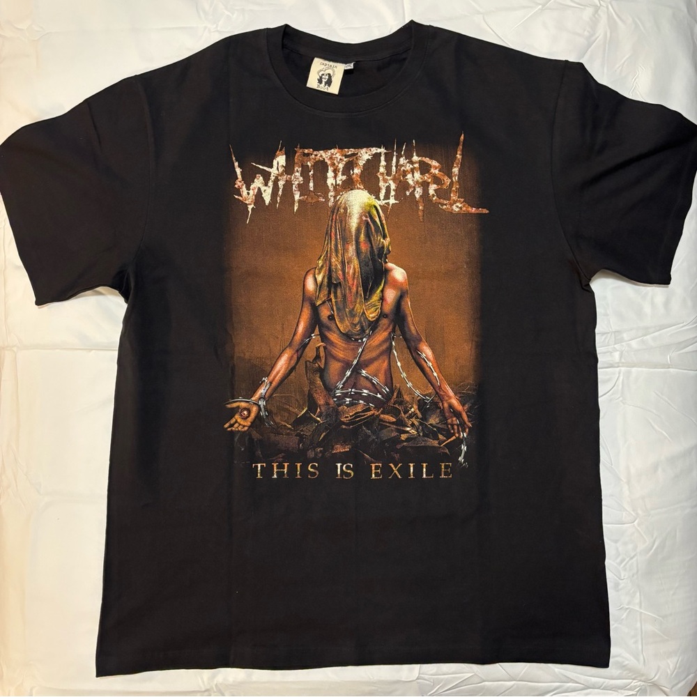 White Chapel This Is Exile Black Graphic Tshirt 2XL